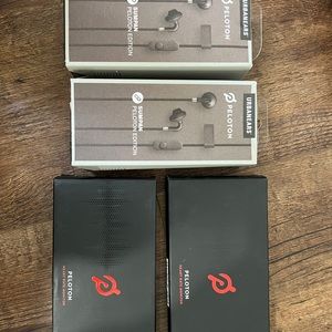 Peloton Heart Rate Monitor + head phones (set of 2)